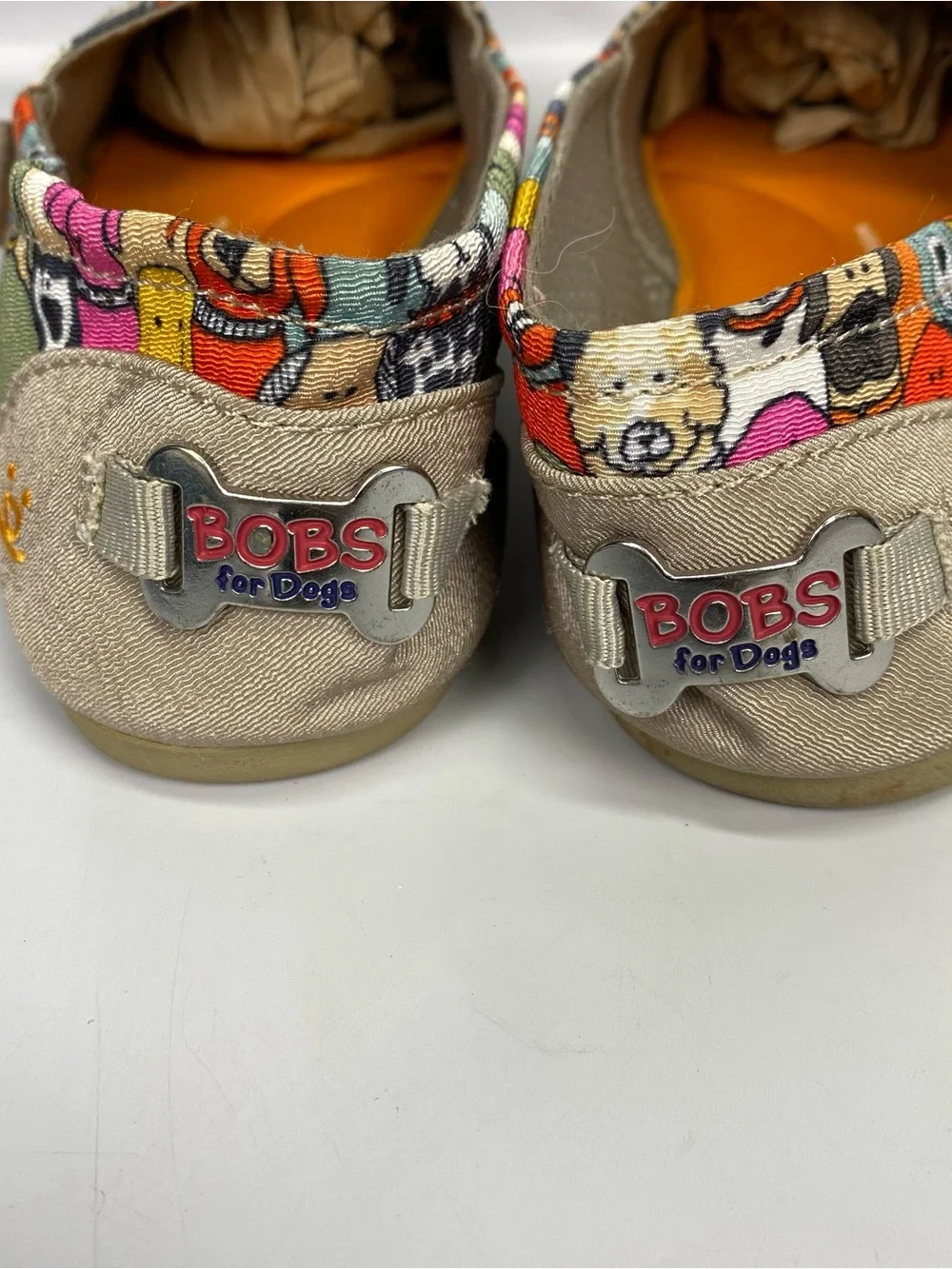 SKECHERS BOBS Women’s Plush wags Dog Party Ballet FLATS SZ 5.5